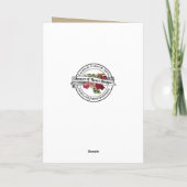 Erste Heilige Kommunion Katholik Vielen Dank Dankeskarte (Rückseite)