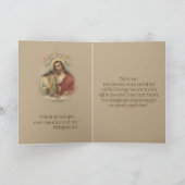 Erste Heilige Kommunion Katholik Vielen Dank Dankeskarte (Innenseite)