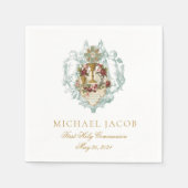 Erste Heilige Kommunion Katholische Chalice Host A Serviette (Vorderseite)