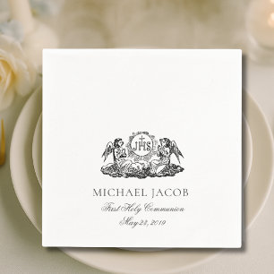 Erste Heilige Kommunion Katholische Engel Eucharis Serviette