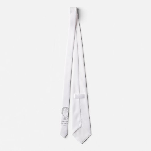 Erste heilige Kommunion Krawatte (Rückseite)