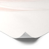 Erste Heilige Kommunion Rosa Schleife Mädchen Will Poster (Ecke)