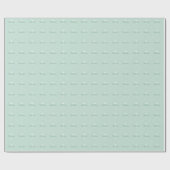 Erste heilige Kommunion, Skript in Soft Green Geschenkpapier (Flach)