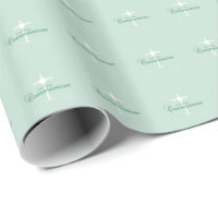Erste heilige Kommunion, Skript in Soft Green