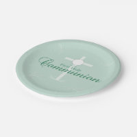 Erste heilige Kommunion, Skript in Soft Green