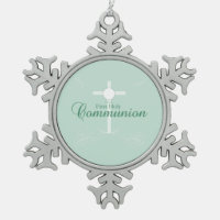 Erste heilige Kommunion, Skript in Soft Green