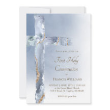 Erste heilige Kommunion staubblaue Agile Heiligkre
