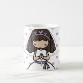 Erste heilige Kommunion Tasse für ein Mädchen (Mittel)