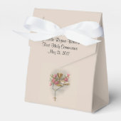 Erste Heilige Kommunion Traditionelle Rosenkranze Geschenkschachtel (Vorderseite)