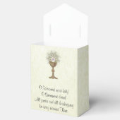 Erste Heilige Kommunion Vintager Engel Religiös Geschenkschachtel (Geöffnet)