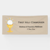Erste Heilige Kommunion * wählen Sie die Hintergru Banner (Horizontal)
