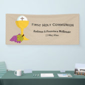 Erste Heilige Kommunion * wählen Sie die Hintergru Banner (Messe)