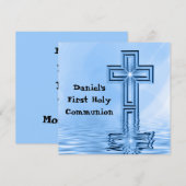 Erste heilige Kommunions-Einladung Einladung (Vorne/Hinten)