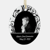 Erste heilige Kommunions-Verzierung Keramik Ornament (Rechts)