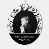 Erste heilige Kommunions-Verzierung Keramik Ornament (Links)