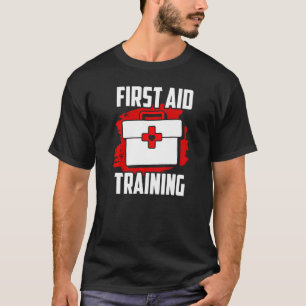 Erste Hilfe Ausbildung Nothilfe Trainer Betreuung T-Shirt