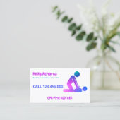 Erste Hilfe CPR Lehrer Visitenkarte (Stehend Vorderseite)