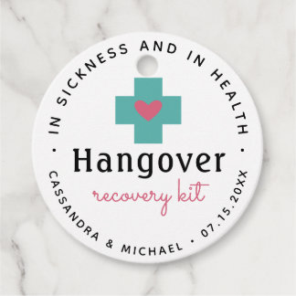 Erste Hilfe-Erholung | GASTGESCHENK HOCHZEIT Geschenkanhänger