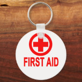 Erste Hilfe Frauen T - Shirt.png Schlüsselanhänger (Vorderseite)