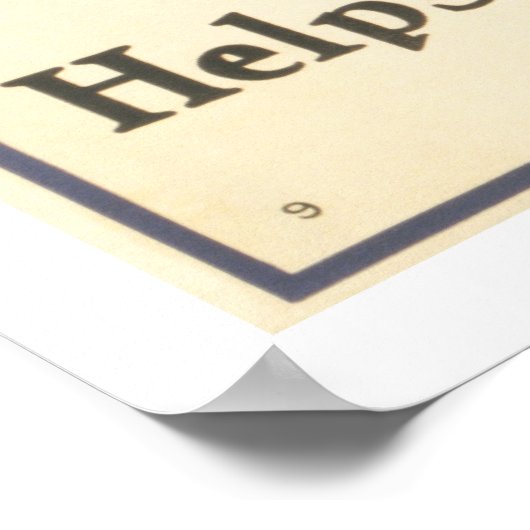 Erste Hilfe für das Rote Kreuz Poster (Ecke)