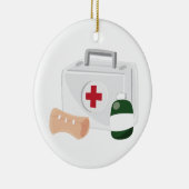 Erste Hilfe Keramik Ornament (Rechts)