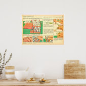 Erste-Hilfe-Kit individuell Poster (Küche)
