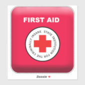 Erste Hilfe Kit Props Aufkleber (Blatt)