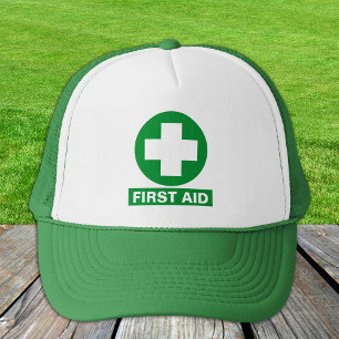 Erste Hilfe - Medizinische Hilfe - Krankenwagen, H Truckerkappe