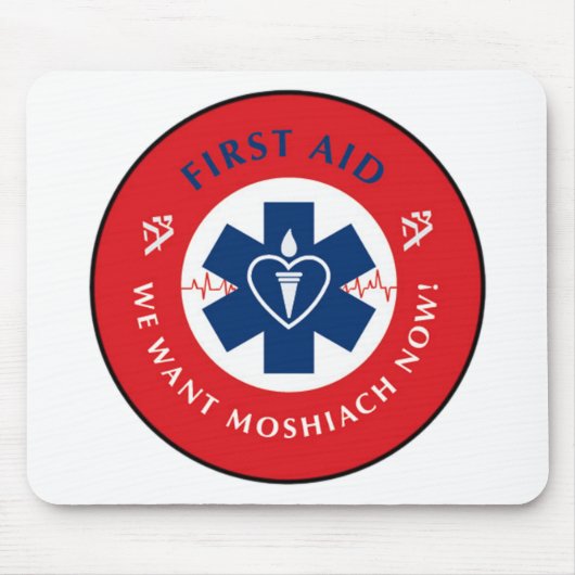Erste Hilfe Mousepad (Vorne)