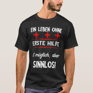 Erste Hilfe paramedizinische Rettungsdienst T-Shirt
