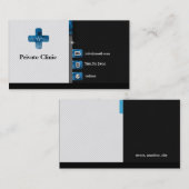 Erste Hilfe private Klinik-Doktor-Medical Medicine Visitenkarte (Vorne/Hinten)