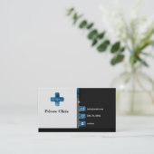 Erste Hilfe private Klinik-Doktor-Medical Medicine Visitenkarte (Stehend Vorderseite)