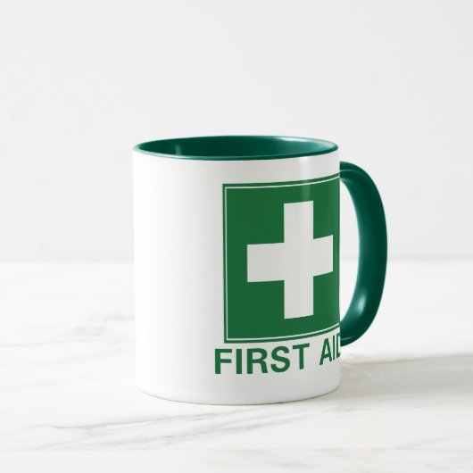 Erste Hilfe Tasse (VorderseiteRechts)