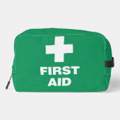 Erste Hilfe Waschbeutel (Rückseite)