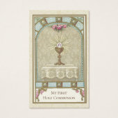 ERSTE HOLMITTEILUNG EUCHARIST AUF ALTAR (Vorderseite)