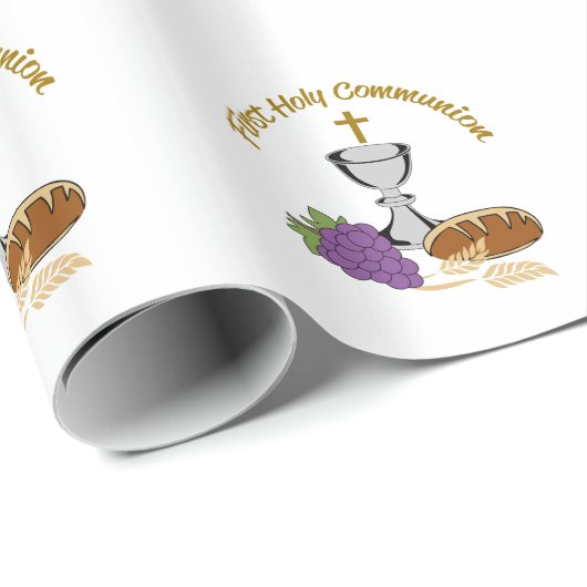 ERSTE HOLZGEMEINSCHAFT GESCHENKPAPIER (Rolleneckpunkt)