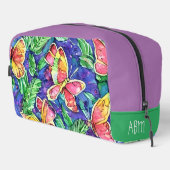 Erste hübsche Farben und Schmetterlinge Wasserfarb Waschbeutel (Rechte Ecke)