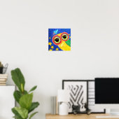 Erste Hülle im Weltraum Poster (Heimbüro)