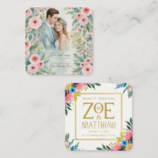 Erste Impressionen sind wichtig! Begleitkarte