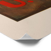 Erste in Frankreich - U.S. Marines Poster (Ecke)