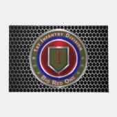 Erste Infanterie-Division "Big Red One" Fußmatte (Vorderseite)