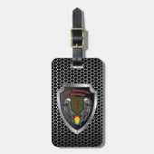 Erste Infanterie-Division "Big Red One" Gepäckanhänger (Vorderseite vertikal)