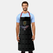 Erste Infanterie-Division "Big Red One" Veteran Schürze (Getragen)