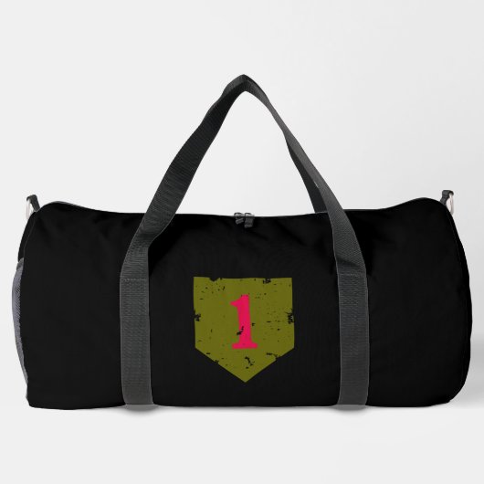 Erste Infanterieabteilung "Big Red One" beängstige Duffle Bag (Rückseite)