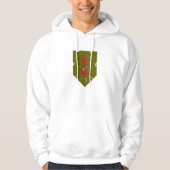 Erste Infanterieabteilung "Big Red One" beängstige Hoodie (Vorderseite)