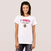 Erste Infanterieabteilung "Big Red One" beängstige T-Shirt (Vorne ganz)