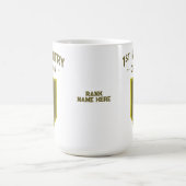 Erste Infanterieabteilung "Big Red One" Custom Kaffeetasse (Mittel)