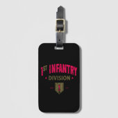 Erste Infanterieabteilung "BRO" erschüttert Gepäckanhänger (Vorderseite Vertikal)