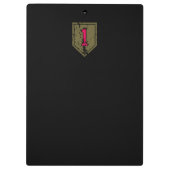 Erste Infanterieabteilung "BRO" erschüttert Klemmbrett (Rückseite)