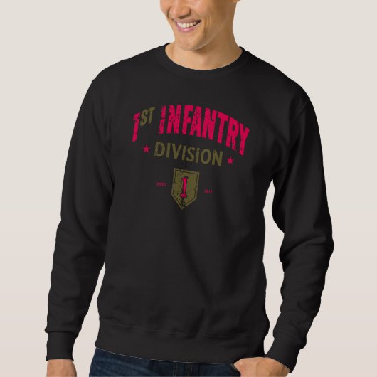 Erste Infanterieabteilung "BRO" erschüttert Sweatshirt (Vorderseite)